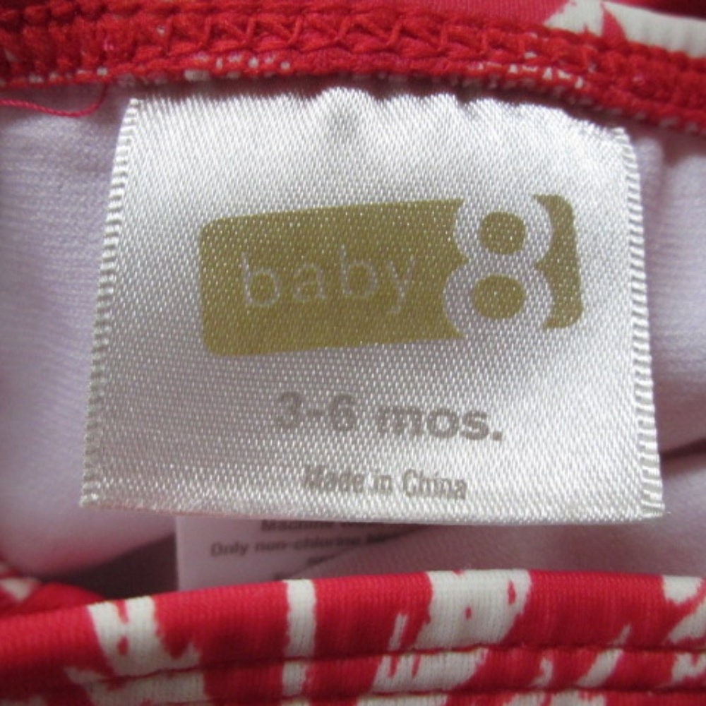 Crazy 8 2pc print tankini swim suit SIZE 3-6 month - Picture 2 of 2